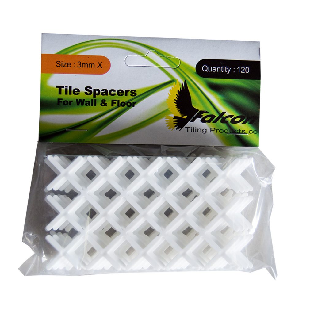 Falcon Tile Spacers 3mm Wall/Floor 120 Per Pack Dadas Tile World