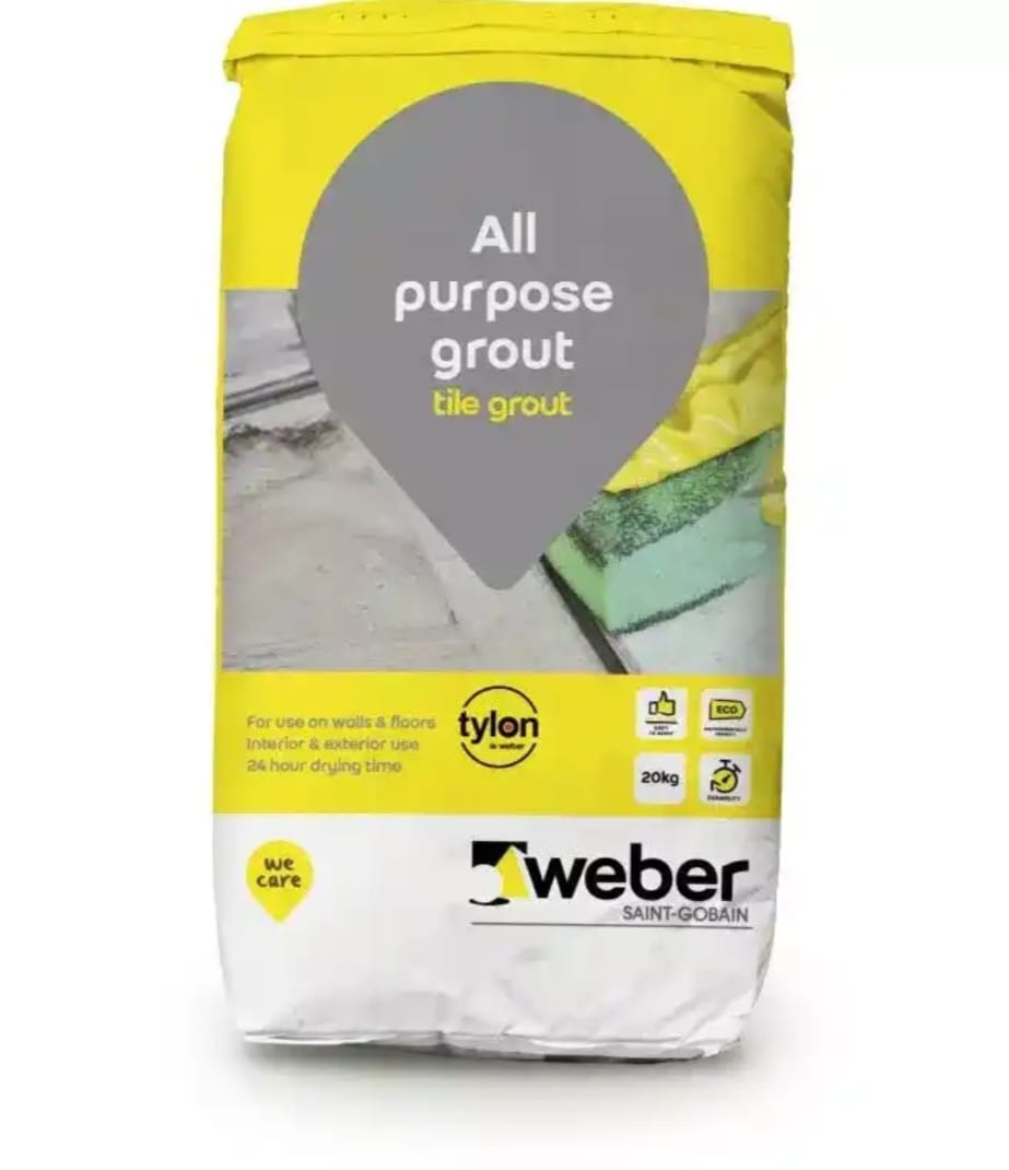Tylon Weber Grout Light Grey 20KG