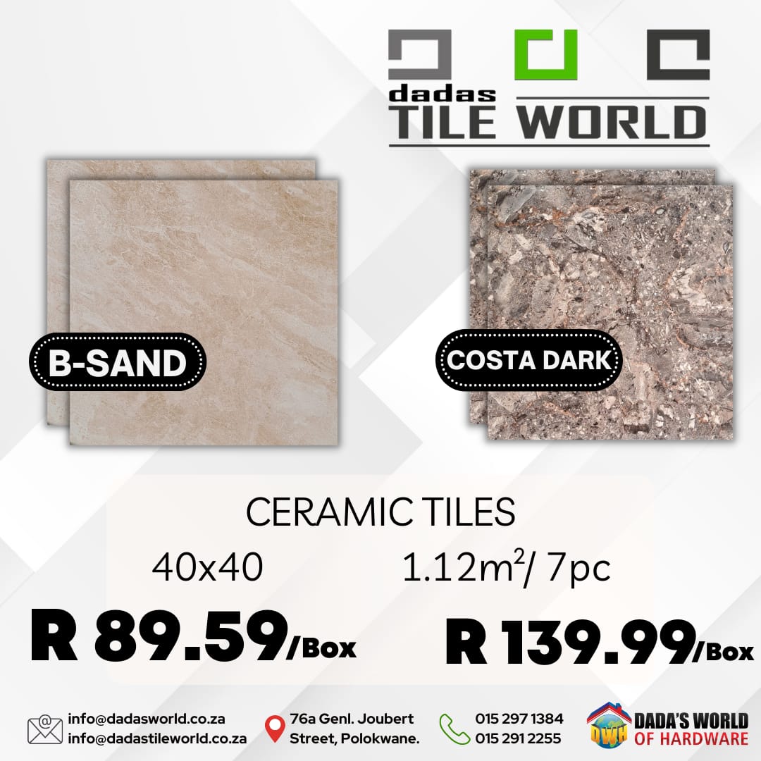 Dadas Tile World We Deliver in Limpopo